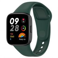 KNY Xiaomi Redmi Watch 3 Haki Yeşil Klasik Model Renkli Silikon Kordon