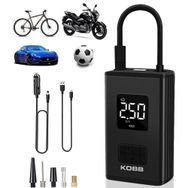 KOBB KB425 12 V Şarjlı Li-ion 150 PSI Dijital Göstergeli Powerbank Led Lambalı Akıllı Lastik Şişirme Pompası