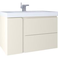 Kobos KB100025 Future 80 cm White Lavabo Dolabı