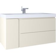 Kobos KB100028 Future 100 CM White Lavabo Dolabı