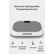 Kochler 200W Titreşimli Spor Aleti Lcd Ekranlı Uzaktan Kumandalı ve Direnç İpli Egzersiz Aleti