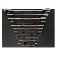 Koçtaş Brio İki Ağız Set 12 Parça 6X7-30X32 Sünger Yataklı Anahtar