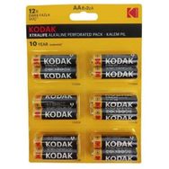 Kodak 12 Adet Alkalin Xtralife Kalem Pil