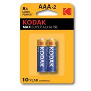 Kodak 2 Adet Max Alkalin AAA İnce Pil