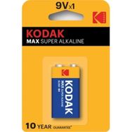 Kodak Max Alkalin Blister 9 Volt Pil