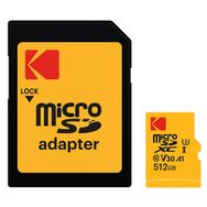 Kodak Mikro SD 512 GB UHS-I U3 Ultra Performans Hafıza Kartı