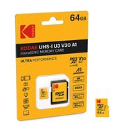 Kodak Msd 64GB Uhs-ı U3 Ultra Ultra Performans Micro Sd Kart ve Sd Adaptör