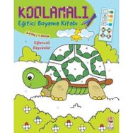 Kodlamalı Eğitici Boyama Kitabı Eğlenceli Hayvanlar Sincap Kitap