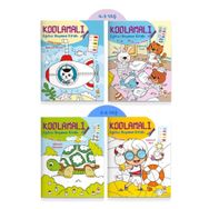 Kodlamalı Eğitici Boyama Seti 4 Kitap Sincap Kitap