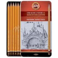 Koh-i Noor 1500 8B-2H Toison Dor 12 Dereceli Kalem Seti