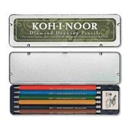 Koh-i Noor 5217 6'lı Diamond Drawing Versatil Kalem Seti