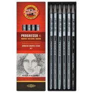 Koh-i Noor 8915 Progresso 6’lı Grafit Kalem Seti