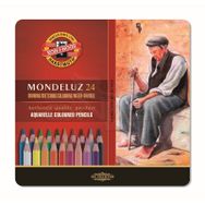 Koh-i Noor Mondeluz Aquarell 24'lü 3724 Sulu Boya Kalem Seti