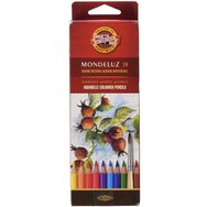 Koh-i Noor N: 3717 Mondeluz 18'li Sulu Boya Kalem Seti