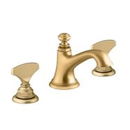 Kohler Artifacts Bell Design Widespread Modern Altın Lavabo Bataryası