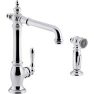 Kohler Artifacts Yan Spreyli Eviye Bataryası