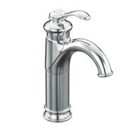 Kohler Fairfax Çanak Yüksek Boyunlu Krom Lavabo Bataryası