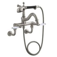 Kohler Finial Beyaz Porselen Volan Banyo Bataryası