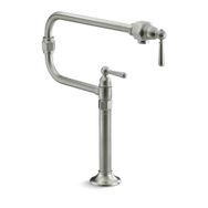 Kohler Hirise Mat Çelik Eviye Bataryası ve Tencere Doldurma Bataryası