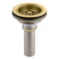 Kohler Parlak Altın Eviye Süzgeci ve Boğazı