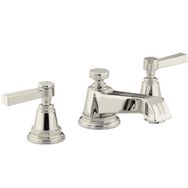 Kohler Pinstripe 3 Delikli Polished Nikel Lavabo Bataryası