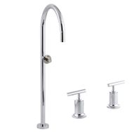 Kohler Purist Gaga Takımı Yerden Krom Küvet Dolum