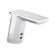Kohler Sculpted Parlak Krom Fotoselli Hybrid Pilli Tek Delikli Lavabo Bataryası
