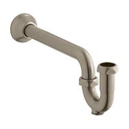 Kohler Sifonu Fırçalanmış Bronz Lavabo