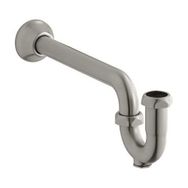 Kohler Sifonu Fırçalanmış Nikel Lavabo