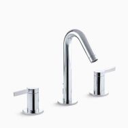 Kohler Stillness 3 Delikli Polished Krom Lavabo Bataryası