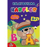 Kolay Boyama Harfler Sancak Çocuk