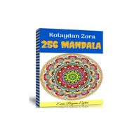 Kolaydan Zora 256 Mandala Kitabı Enine Boyuna Eğitim