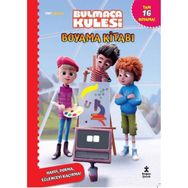 Kolektif TRT Çocuk - Bulmaca Kulesi Boyama Kitabı