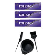 Koleston 3.66 3 Adet Tüp Saç Boyası ve Saç Boyama Seti