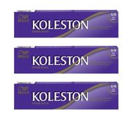 Koleston 3 lü Tüp Boya 5 0 Açık Kahve Saç Boyası