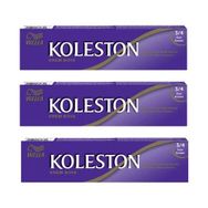 Koleston 3/4 Koyu Kestane x3 Tüp Saç Boyası