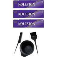Koleston 5.0 3 Adet Tüp Saç Boyası ve Saç Boyama Seti