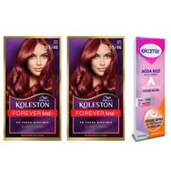 Koleston 55/46 Kızıl Büyü 2 Adet Saç Boyası