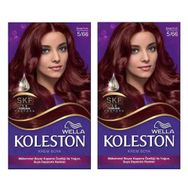 Koleston 5/66 Şarap Kızılı x2 Saç Boyası