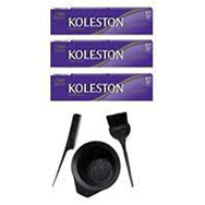 Koleston 6.7 Çikolata Kahve x3 Tüp Saç Boyası ve Seti