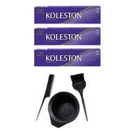 Koleston 7.3 3 Adet Tüp Saç Boyası ve Saç Boyama Seti