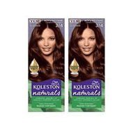 KOLESTON NATURALS SAÇ BOYASI 3.4 KOYU KESTANE X2
