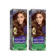 KOLESTON NATURALS SAÇ BOYASI 6.73 AYIŞIĞI KAHVESİ x2