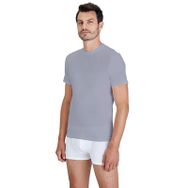 Kom 44TS10051 James Bisiklet Yaka 2'li Tshirt