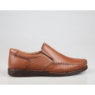 Komcero 4Y015 Taba Hakiki Deri Erkek Günlük Ayakkabı