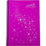 Komeks Pp Kapak A4 72 Yaprak Kareli Spiralli Defter