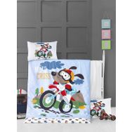 Komfort Home Moto Cross %100 Pamuk Bebek Uyku Seti
