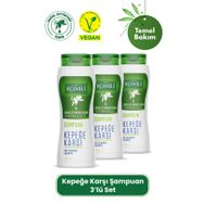 Komili 3x500 ml Kepek Karşıtı Kremli Vegan Şampuan