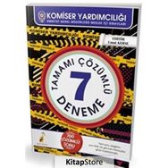 Komiser Yardımcılığı 7 Çözümlü Deneme Sınavı Umut Kerse Pelikan Tıp Teknik Yayınları