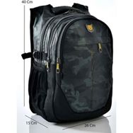 Konfores 1553-2235 Haki Anatomik Yarasa Sırt Unisex Okul Çantası